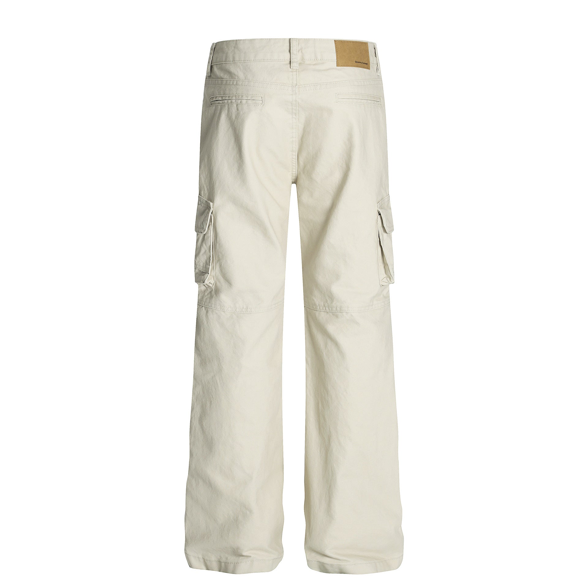 Retro Flare Bootcut Multi-Pocket Trousers