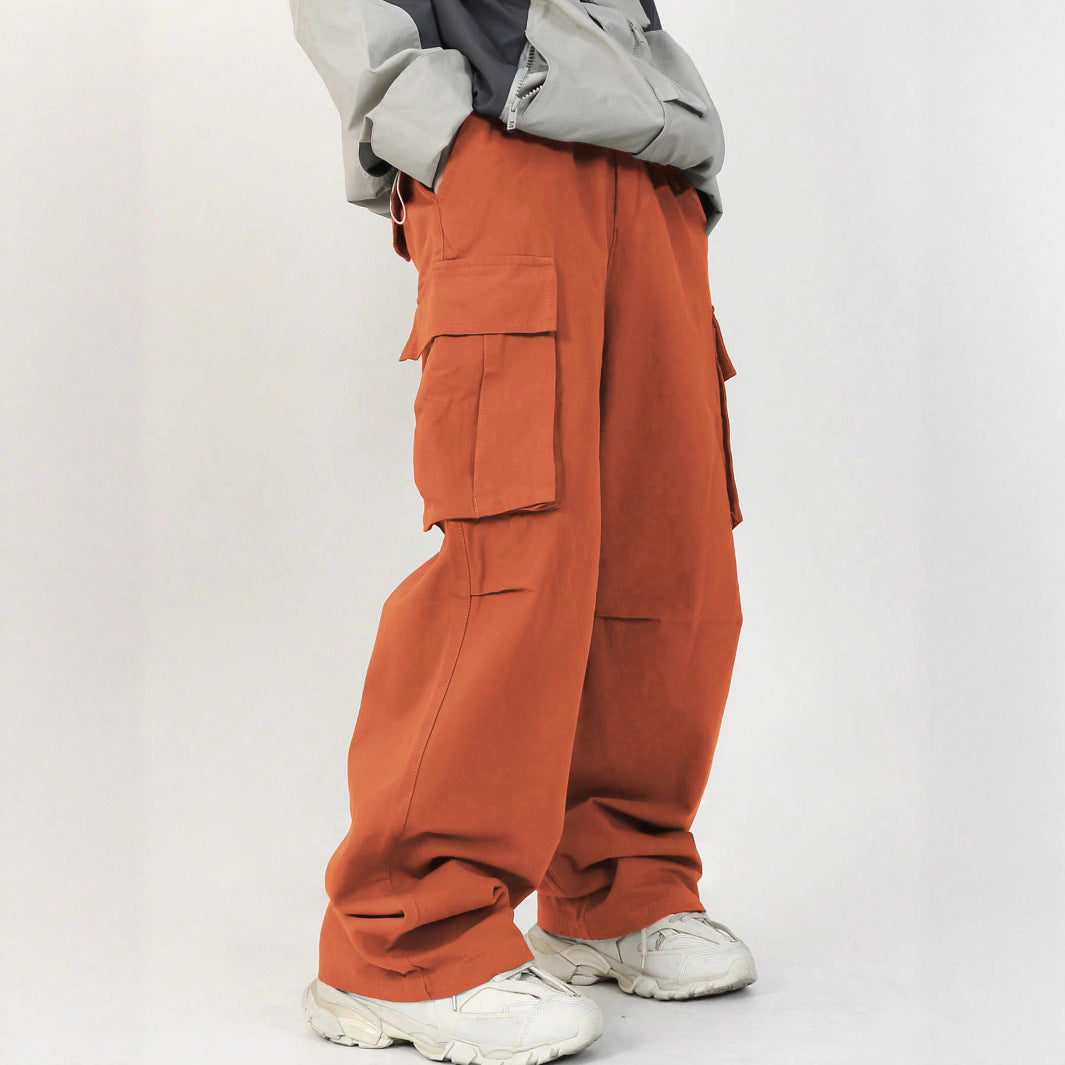 Loose Fit Utility Overalls