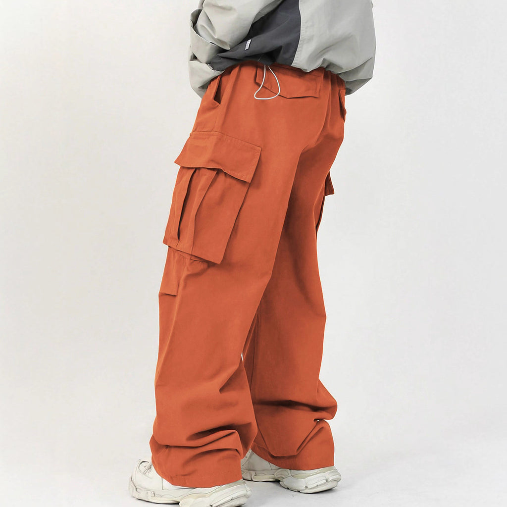 Loose Fit Utility Overalls