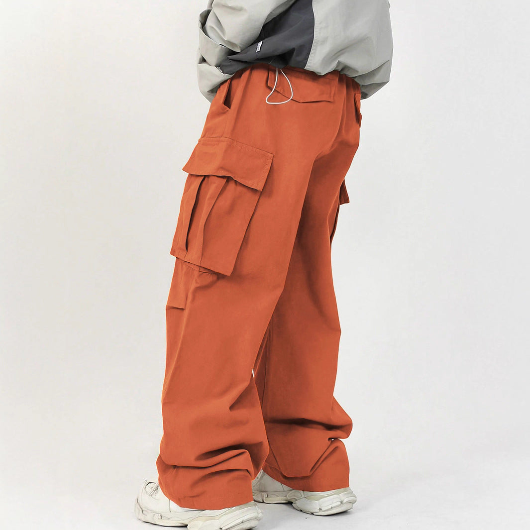 Loose Fit Utility Overalls