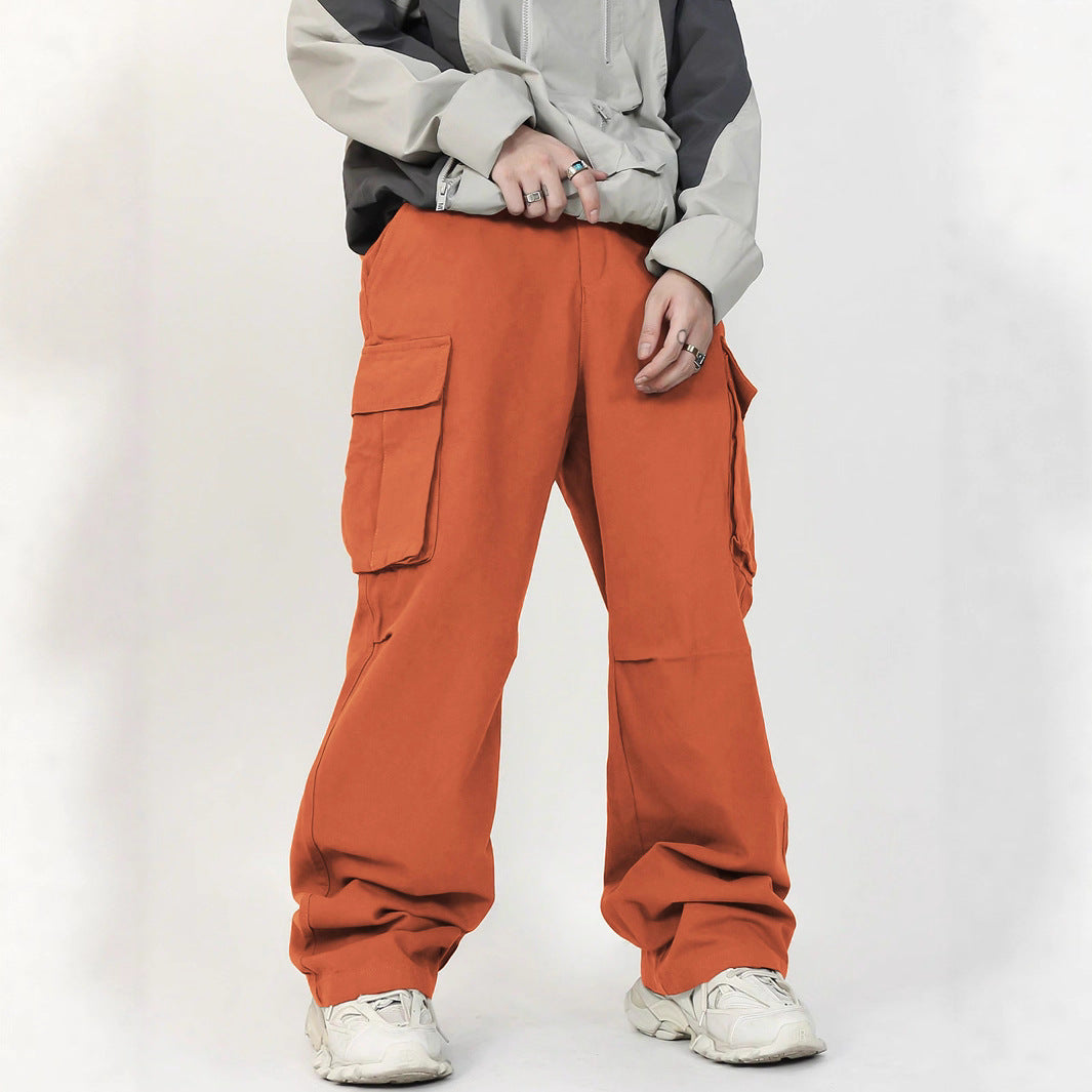 Loose Fit Utility Overalls